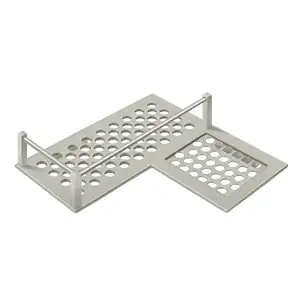 Heavy Duty Bathroom Basket with Right Conrner by Deltana