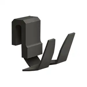 Wire Basket Hook by Deltana