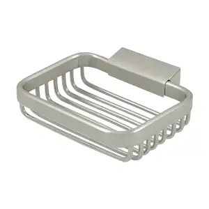 Rectangular Soap Holder Wire Basket by Deltana