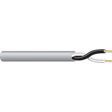West Penn 25210 10/2 Speaker Cable Stranded Bare Copper Conductors - Unshielded Ivory - 1000 feet
