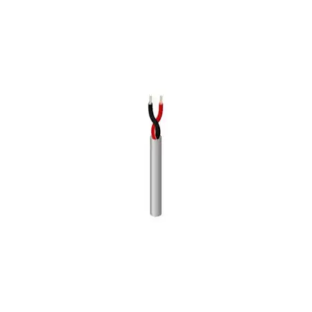 West Penn 25224B CMP/Plenum Rated 18/2 Stranded Unshielded Audio/Control and Low Voltage Power Cable - 500 Feet - Black