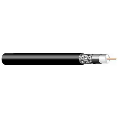 West Penn 25841 Plencon RG6 18 Gauge CATV Plenum Coaxial 1000 Ft Ivory