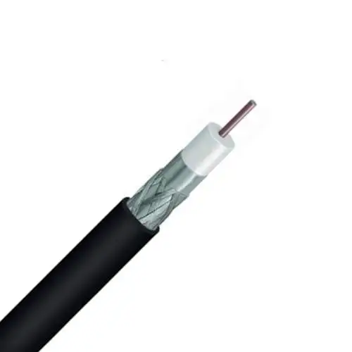Vericom RG-6 CCS Dual-Shield CM Coax Cable 1000-Ft RIB White (XRG06-04550)
