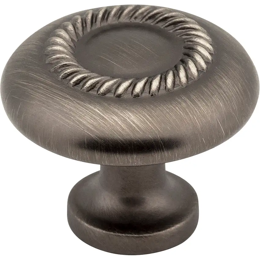 Rope Detailed Cypress Mushroom Knob by Elements