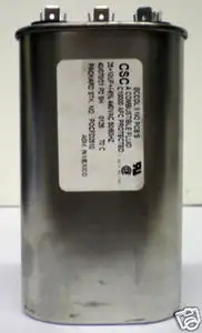 TOCFD2510 Titan Pro Motor Run Capacitor 25 + 10 mfd uf 440 Volts Dual G32-451 Supco CD25+10X440