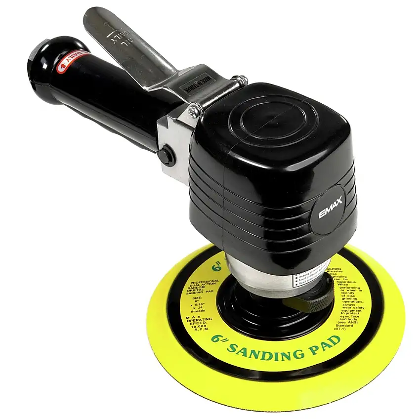 AirBase Industrial Grade 6 in. Dual Action Air Orbital Sander - EATDS60S1P