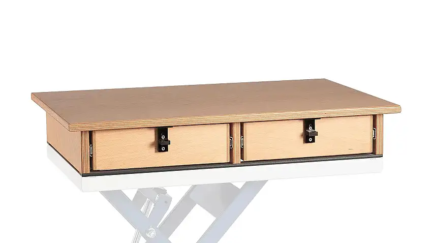 Beck Beech Multiplex Worktop with 2 drawers