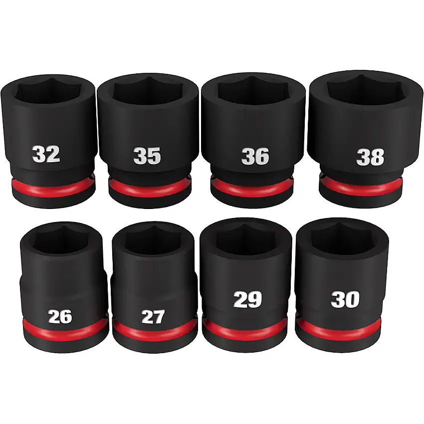 Milwaukee 49-66-7019 8PC Shockwave Impact Duty 3/4" Drive Metric Stand