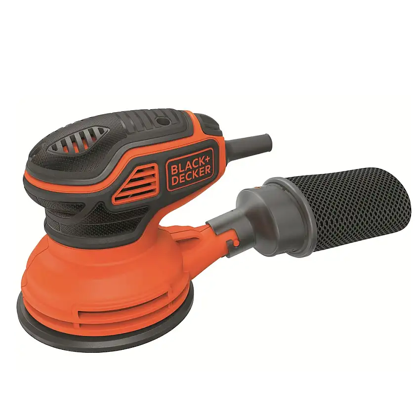 Black & Decker Brushed 5 in. Disc Sander Electric Corded Orbital Sander - BDERO600