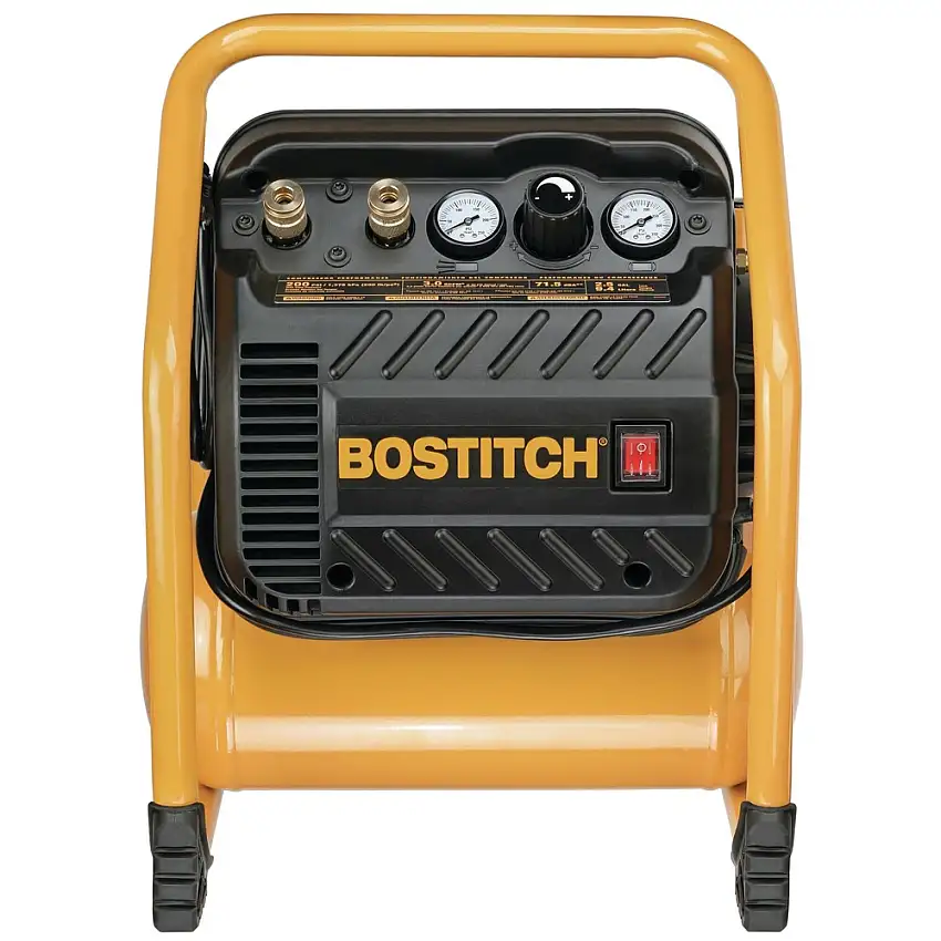 Bostitch 2.5 Gallon 200 PSI Quiet Portable Electric Trim Air Compressor - BTEC