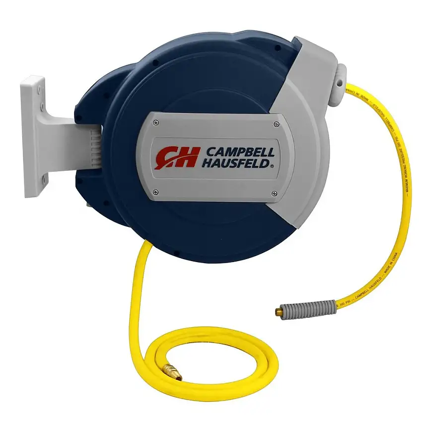 Campbell Hausfeld 3/8 in. x 50 ft. Hybrid Retractable Air Hose Reel - PA050010EC