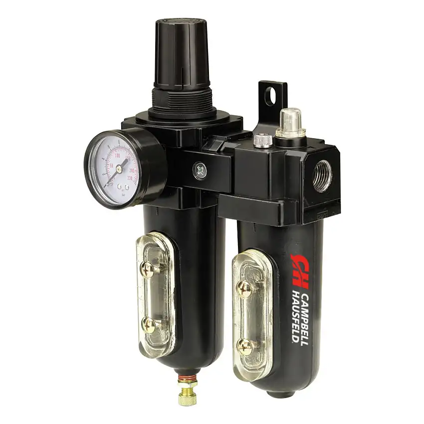 Campbell Hausfeld 1/2 in. NPT Combo Filter/Regulator/Lubricator - PA211400AV