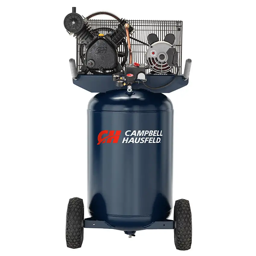 Campbell Hausfeld 2 HP 2 Stage 30 Gallon Oil-Lube Vertical Portable Air Compressor - XC302100