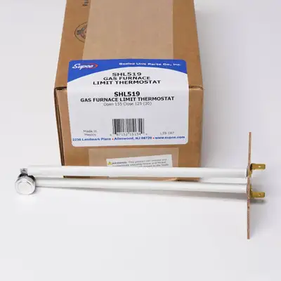 Supco SHL519 Plenum Limit Thermostat Thermodisc L155-30