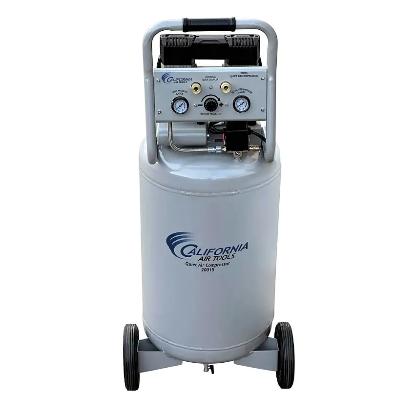 California Air Tools 1.5 HP 20 Gallon 105-135 PSI 70 Decibel Ultra Quiet Oil-Free Portable Air Compressor - CAT-20015