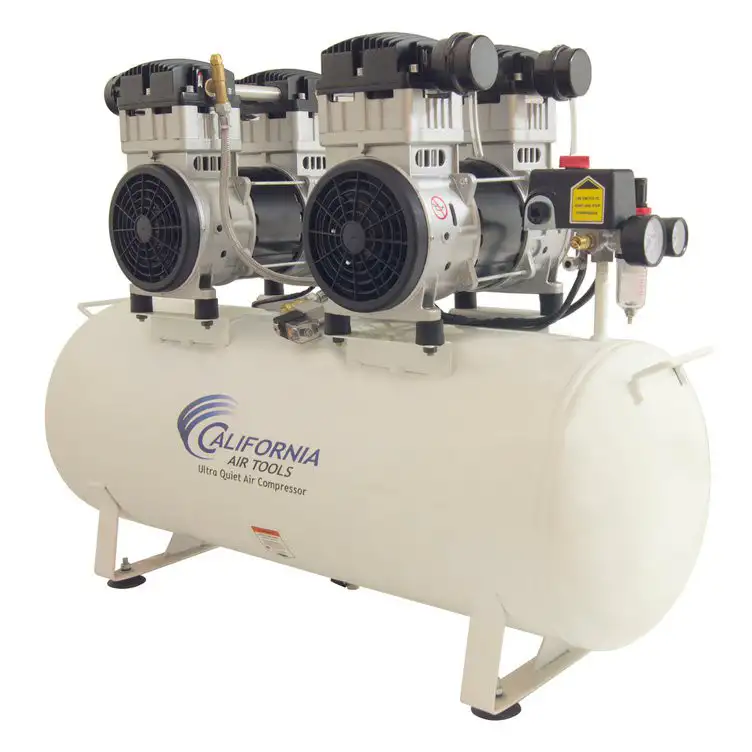 California Air Tools 20040C 4 HP 20 Gallon Ultra Quiet and Oil-Free Steel Tank Hot Dog Air Compressor - CAT-20040C