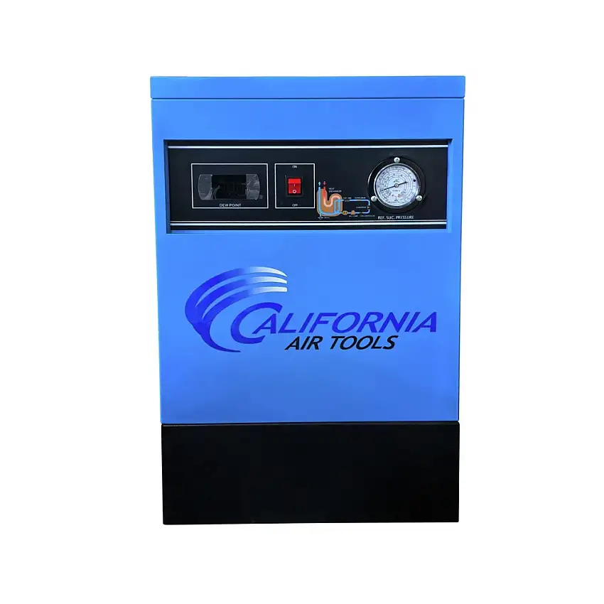 California Air Tools 115V 1-Phase 52 CFM 29 to 232 PSI High-Efficiency Non-Recycling 98% Refrigerated Air Dryer - RD-91502