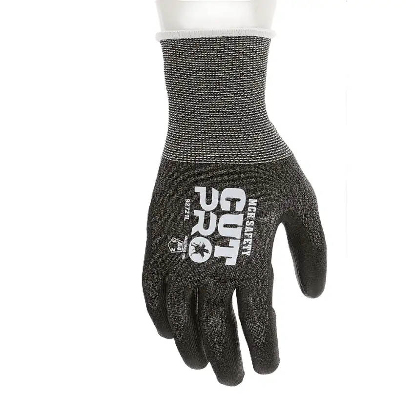 MCR Safety Cut Pro 92721 Gloves - 2X-Large Black (1-Dozen) - 92721XXL