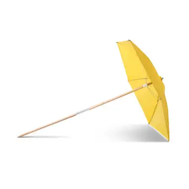 Allegro 9403-01 Manhole Utility Shelter Economy Umbrella | 68" Diameter | 4' x 6" Length | Yellow