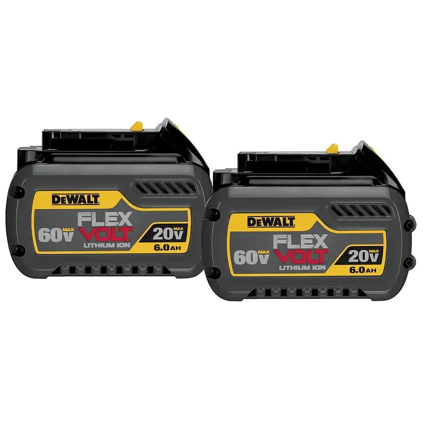 Dewalt DCB606-2 20V/60V MAX FLEXVOLT 6Ah Battery (2-Pack)