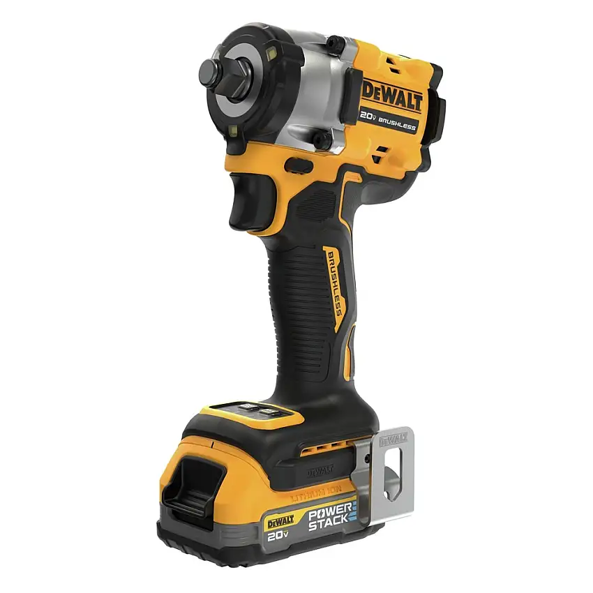 Dewalt 20V MAX Brushless Lithium-Ion 1/2 in. Cordless Compact Impact Wrench Kit (1.7 Ah) - DCF921E1