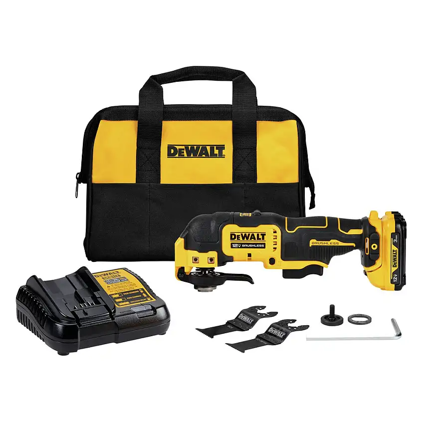 Dewalt 12V MAX XTREME Brushless Lithium-Ion Cordless Oscillating Tool Kit (3 Ah) - DCS353G1
