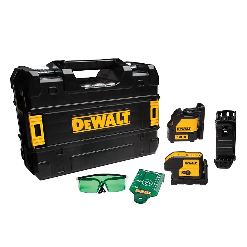 Dewalt DW0883CG Green Line and Spot Laser Combo Kit