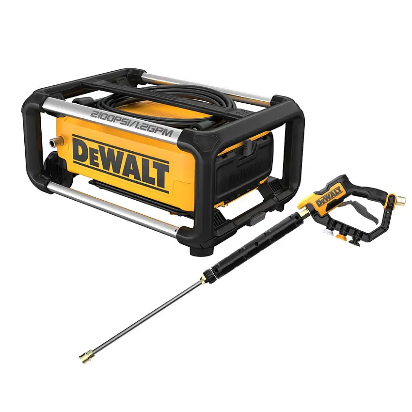 Dewalt 13 Amp 2100 PSI 1.2 GPM Corded Jobsite Cold Water Pressure Washer - DWPW2100