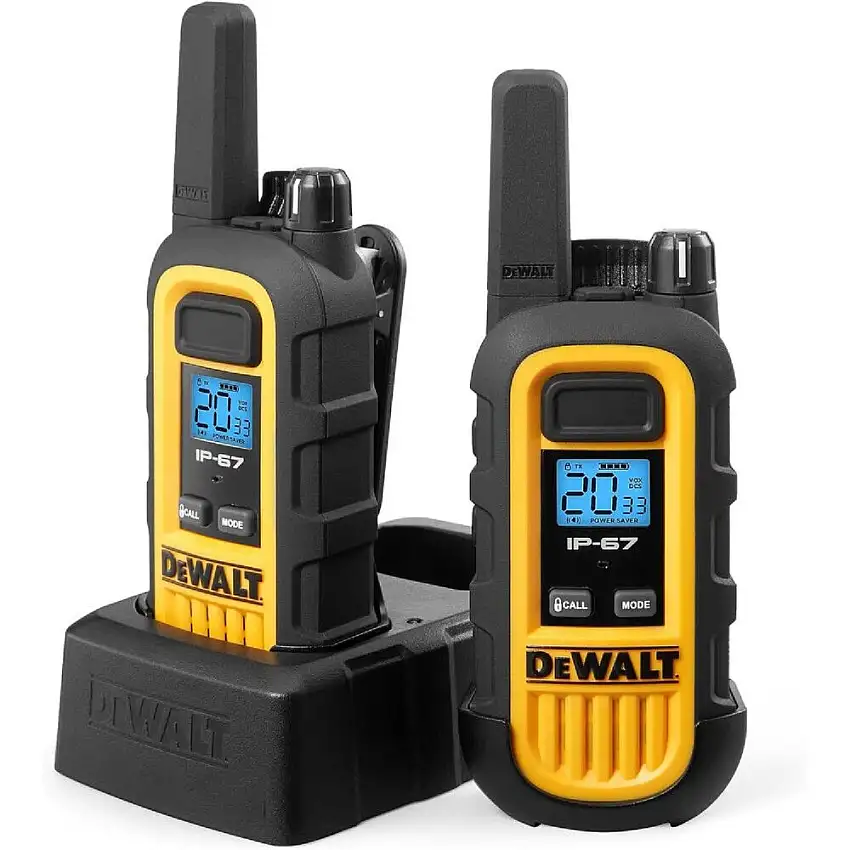 Dewalt DXFRS300 1 W 22 Channels Heavy-Duty Walkie Talkies - DXFRS300