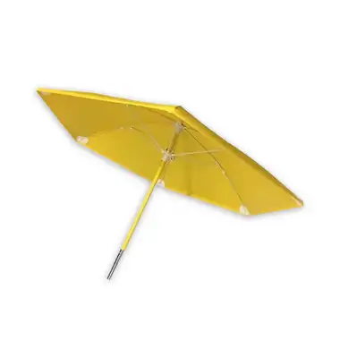 Allegro 9403-03 Non-Conductive Umbrella | 84" Diameter | 48" Pole | Hi-Viz Yellow