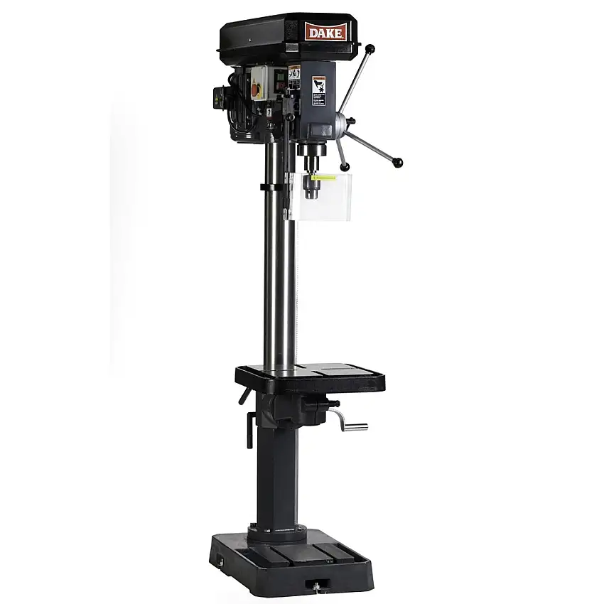 Dake Model SB-32V 110V 1-Phase Variable Speed 1-1/4 in. Drill Capacity Floor Model Drill Press - D-977400V