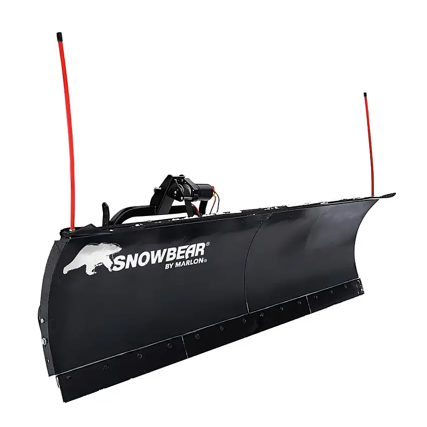 Detail K2 STORM II 84 in. x 22 in. Custom-Mounted Winch Driven Snowplow - STOR8422