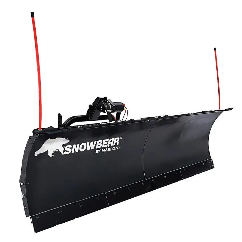 Detail K2 SUMMIT II 88 in. x 26 in. Custom-Mounted Winch Driven Snowplow - SUMM8826
