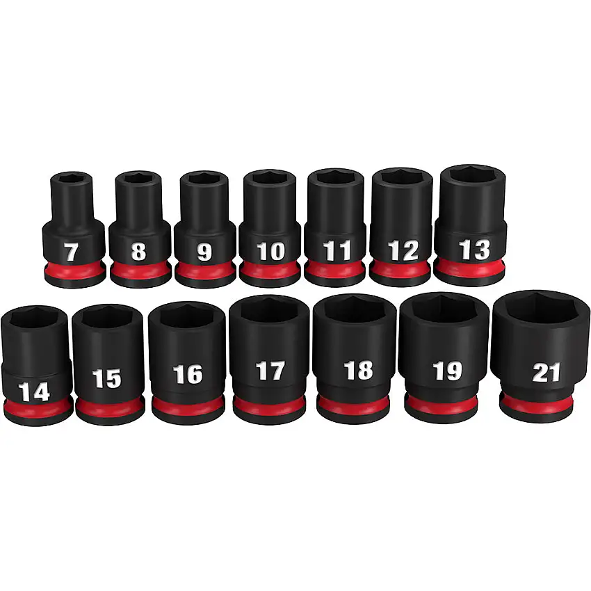 Milwaukee 49-66-7007 14PC Shockwave Impact Duty 3/8" Drive Metric Stan