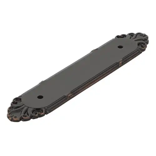 Emtek Ribbon & Reed Backplate for Pull