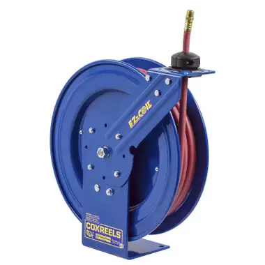 Coxreels EZ-P-MP-425 Medium Pressure Spring Rewind Hose Reel | EZ-P Series | 1/2" Hose Diameter | 25' Hose Length | 2500 Max PSI