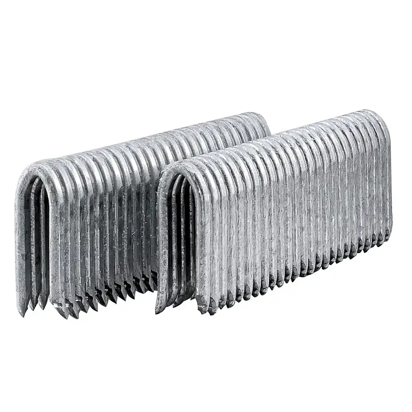 Freeman 1500-Piece 10.5 Gauge 1-1/4 in. Glue Collated Barbed Fencing Staple Set - FS105G125