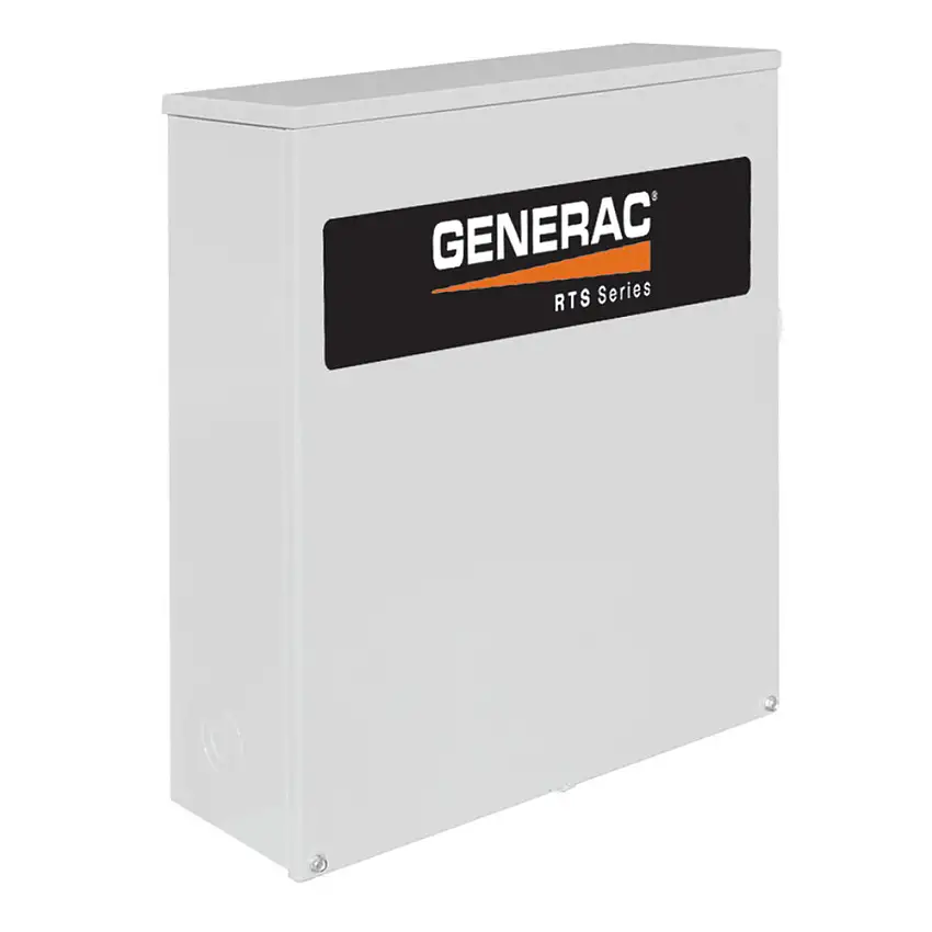 Generac RTS 277/480V 400 Amp Three-Phase Transfer Switch for 22 - 60 kW Generators - RTSN400K3