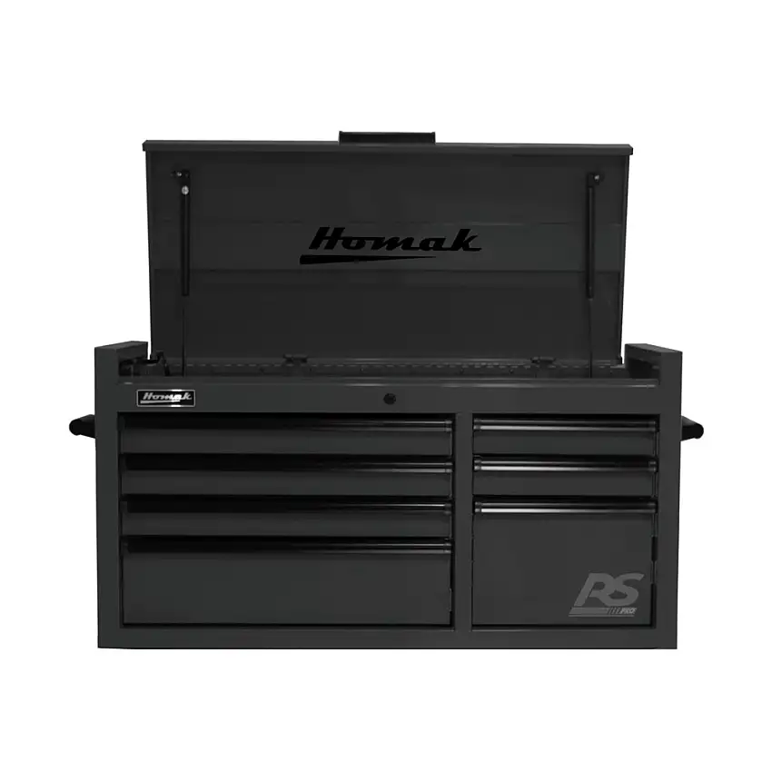 Homak RS Pro 41 in. 7-Drawer Top Chest - Black - BK02004173