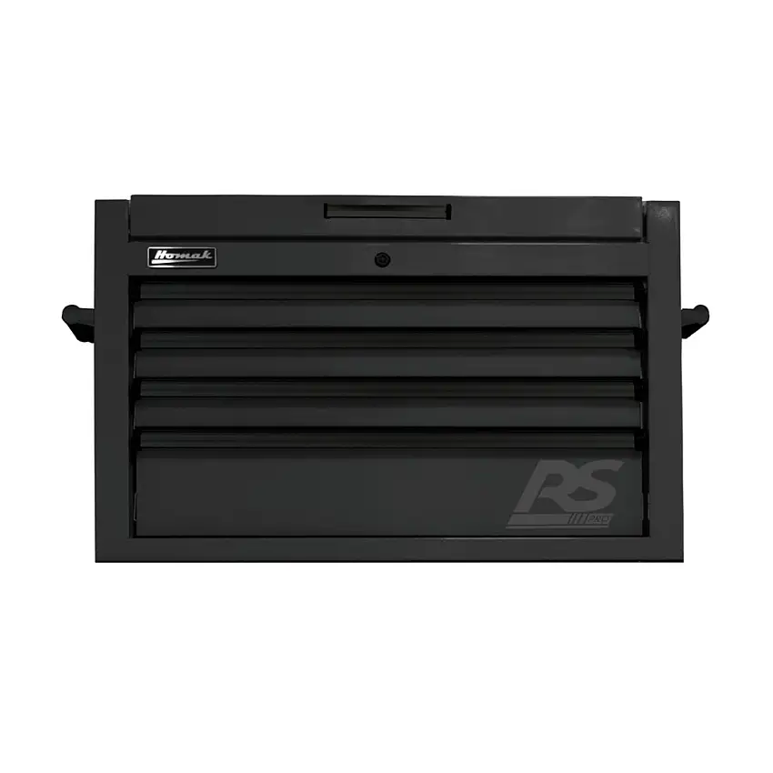 Homak RS Pro 36 in. 4-Drawer Top Chest - Black - BK02036040