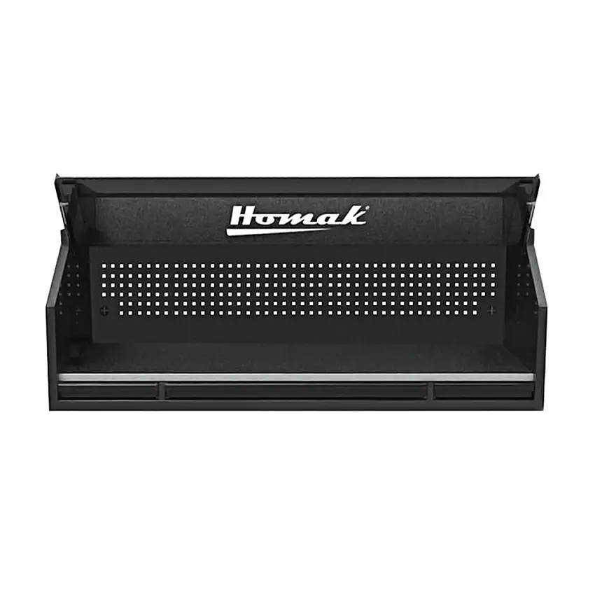 Homak RS PRO 72 in. Top Hutch - Black - BK02072010