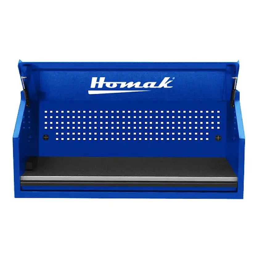 Homak RS PRO 54 in. Top Hutch - Blue - BL02054010