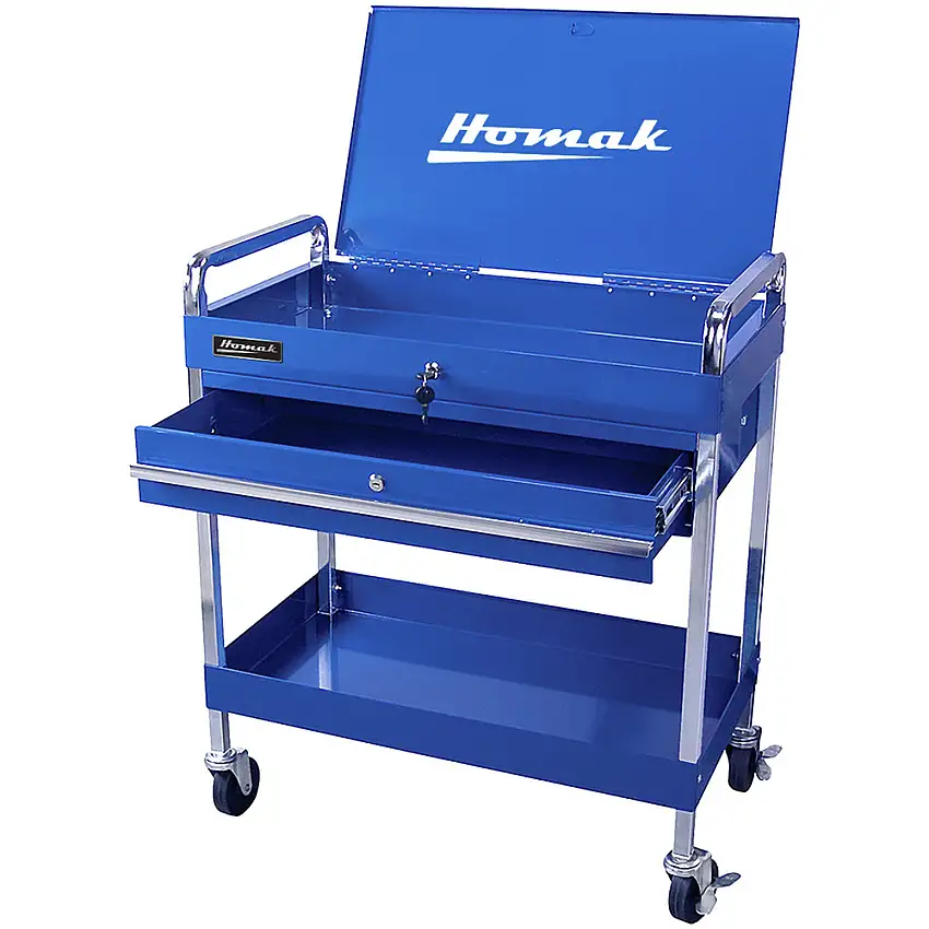 Homak 1-Drawer Flip-Top Service Cart - BL06030341