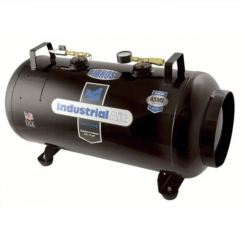 Industrial Air 20 Gallon ASME Certified Vertical/Horizontal Air Receiver Tank - IT20ASME