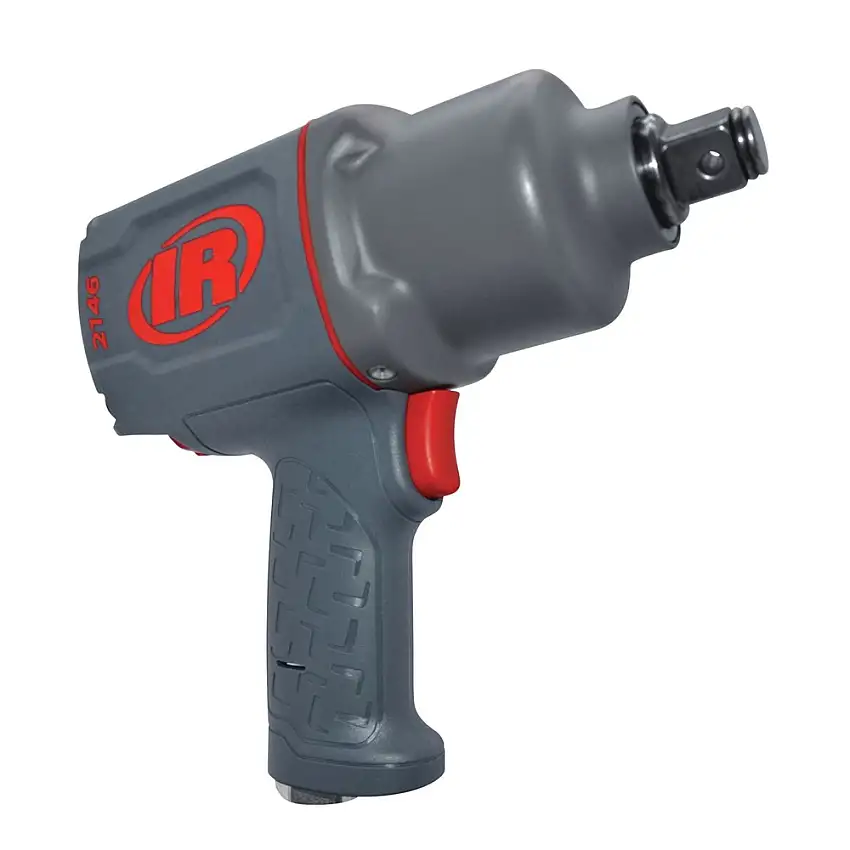Ingersoll Rand 1075 BPM 5500 RPM 2000 ft-lbs. Nut-Busting Reverse Torque Ring/Thru-Hole 1 in. Square Drive Pistol Grip Air Impact Wrench - 2146Q2MAX