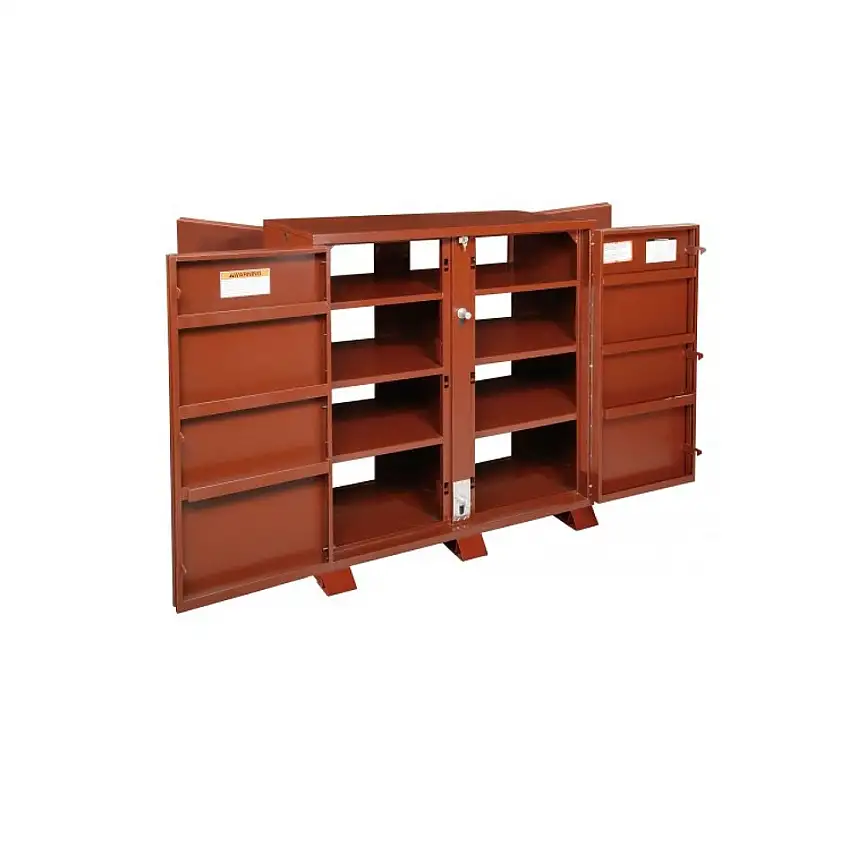 JOBOX Extra Heavy-Duty 4-Door Utility Cabinet with Door Shelves - 1-695990