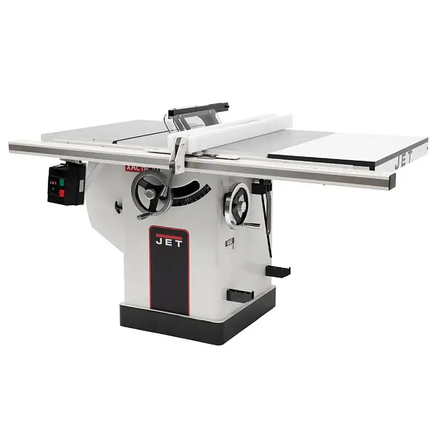 JET JTAS-10XL30-5/1DX 230V 5 HP 10 in. Single Phase Left Tilt Deluxe XACTA Table Saw with 30 in. XACTAFence II