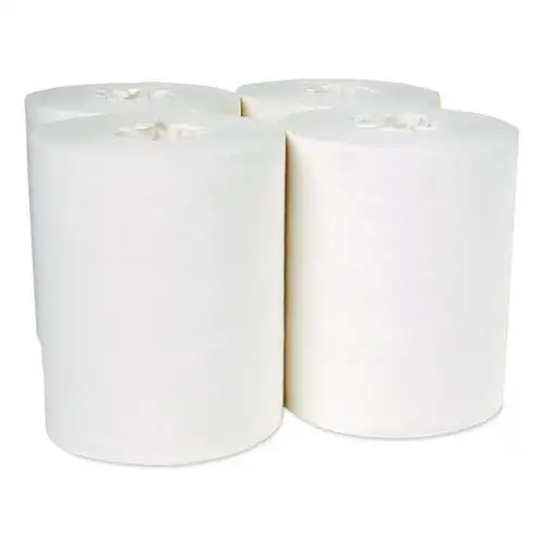Kleenex 01320 8 in. x 15 in. 1-Ply Premiere Perforated Center-Pull Towels - White (4 Rolls/Carton)
