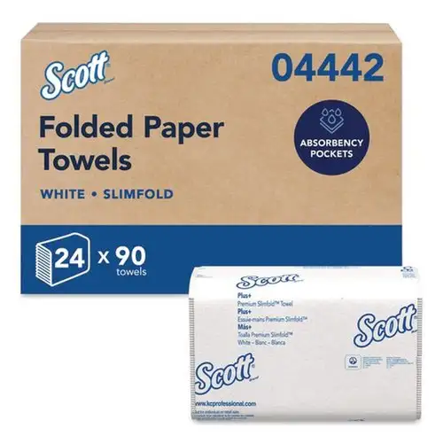 Scott 04142 Essential 1.5 in. Core 8 in. x 800 ft. Hard Roll Towels for Business - Natural (12 Rolls/Carton)