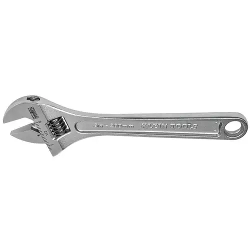 Klein Tools 8 in. Extra-Capacity Adjustable Wrench